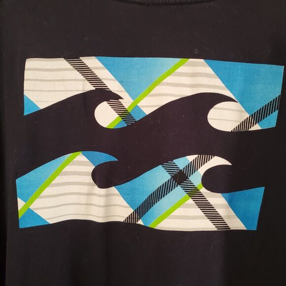 Billabong T Shirt Mens XL Black Short Sleeve Crewneck 100% Cotton Surf Skate - Picture 8 of 8